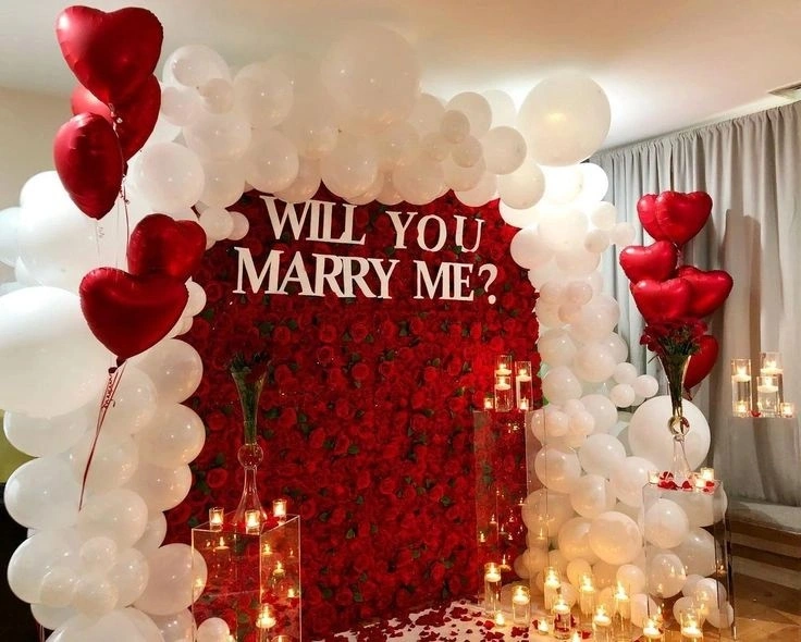Proposal Balloon Decoration